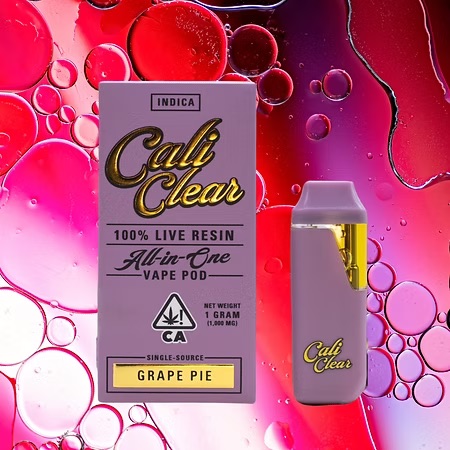 cali clear blueberry blast live resin flavor lineup