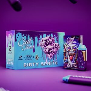 Cali Clear Dirty Sprite 2G Liquid Diamonds Disposable