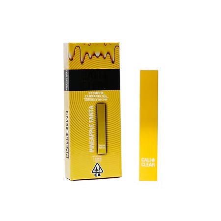 cali clear gushers 1g box and device