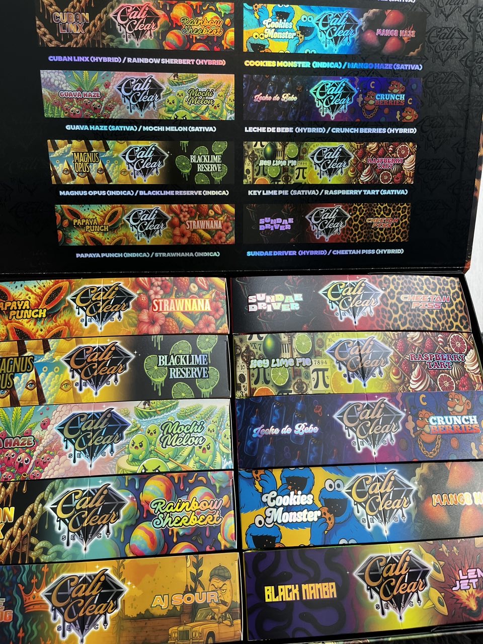 Cali Clear Dual Chamber Disposable 2G Liquid Diamonds Combos - Image 2