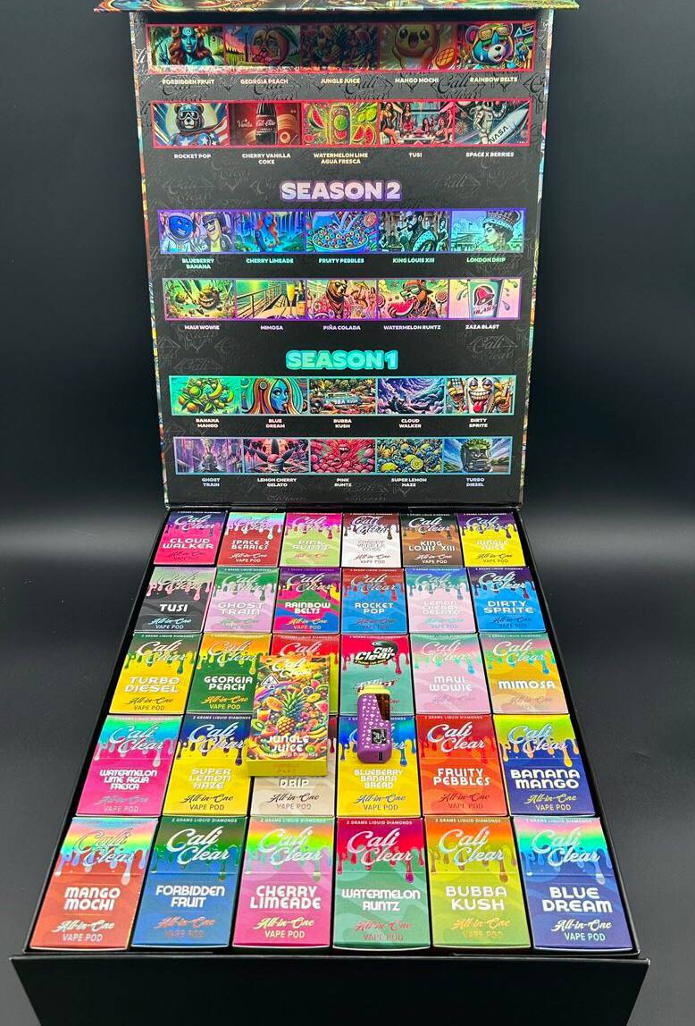 cali clear mega pack box and device