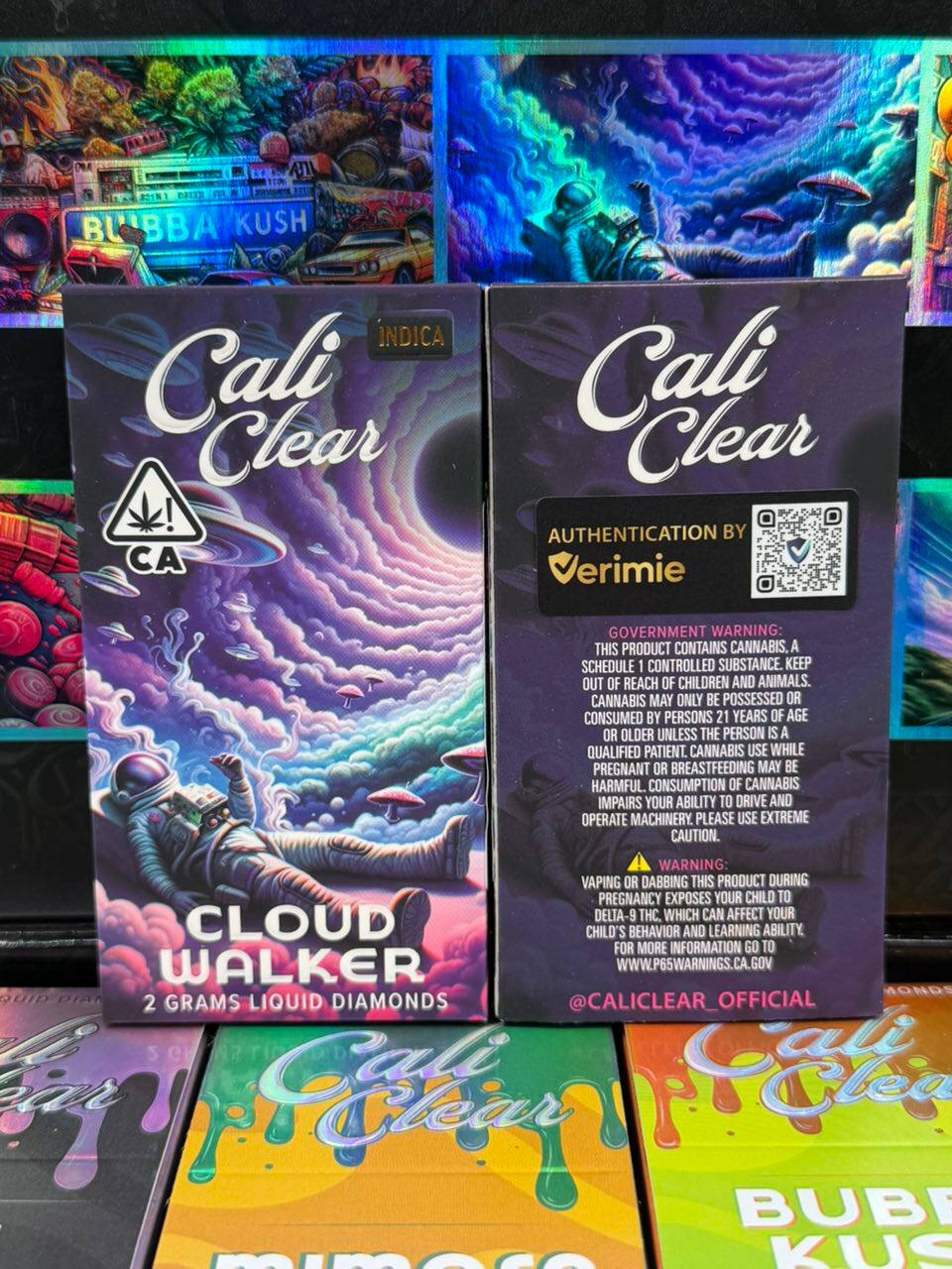 cloud walker cali clear box and device
