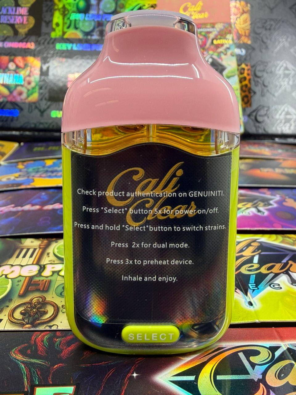 Cali Clear Dual Chamber Disposable 2G Liquid Diamonds Combos - Image 4
